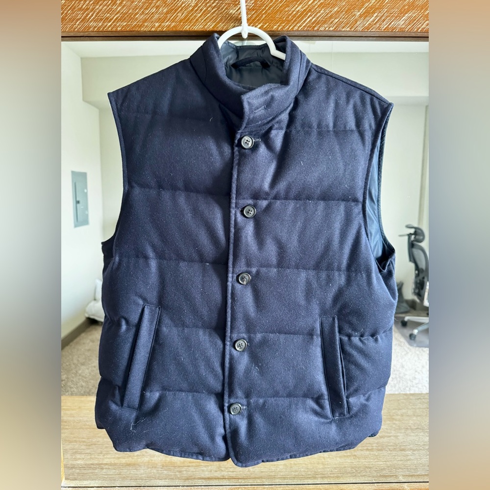 Sid Mashburn Down Vest Medium
